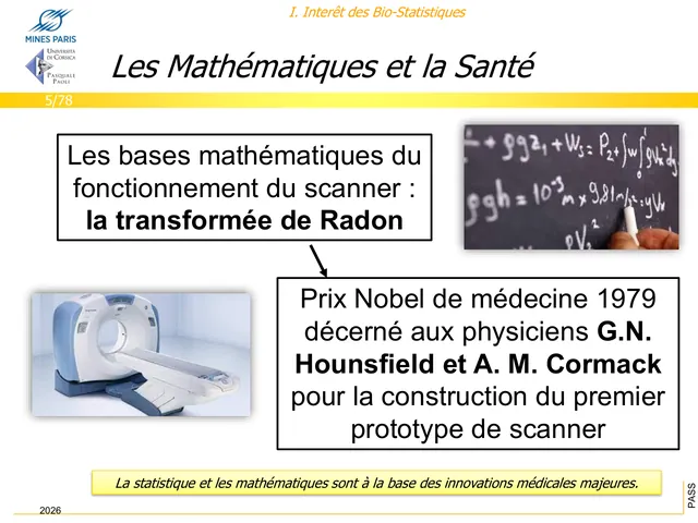 Chapitre 1 : Les Mathématiques et la Santé